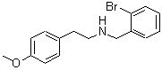CAS 登录号：355382-49-9， N-(2-溴苄基)-2-(4-甲氧基苯基)乙胺