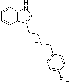 CAS 登录号：355382-72-8， 2-(1H-吲哚-3-基)-N-[4-(甲硫基)苄基]乙胺