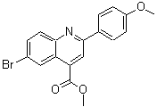 CAS#: 355432-91-6, Methyl 6-Bromo-2-(4-Methoxyphenyl)-4-Quinolinecarboxylate