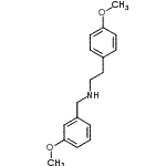 CAS 登录号：355817-44-6， N-(3-甲氧基苄基)-2-(4-甲氧基苯基)乙胺