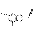 CAS#: 355829-91-3, (4,6-Dimethyl-1H-Benzimidazol-2-Yl)Acetonitrile