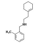 CAS 登录号：356531-13-0， 2-(1-环己烯-1-基)-N-(2-甲基苄基)乙胺