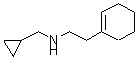 CAS 登录号：356539-58-7， 2-(1-环己烯-1-基)-N-(环丙基甲基)乙胺
