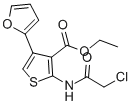 CAS#: 356568-72-4, 2-[(2-Chloroacetyl)Amino]-4-(2-Furanyl)-3-Thiophenecarboxylic Acid Ethyl Ester