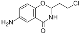 CAS#: 3567-76-8, [2-(2-Chloroethyl)-4-Oxo-2,3-Dihydro-1,3-Benzoxazin-6-Yl]Azanium Chloride