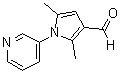 CAS 登录号：35711-47-8， 2,5-二甲基-1-(3-吡啶基)-1H-吡咯-3-甲醛