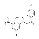 CAS#: 357166-57-5, 1-(5-Chloro-2-Hydroxy-3-Nitrophenyl)-3-(4-Chlorophenyl)-1,3-Propanedione