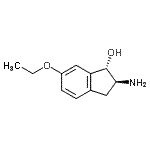 CAS 登录号：357407-91-1， (1S,2S)-2-氨基-6-乙氧基-1-茚满醇