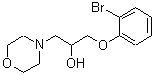 CAS#: 3575-62-0, 1-(2-Bromophenoxy)-3-(4-Morpholinyl)-2-Propanol