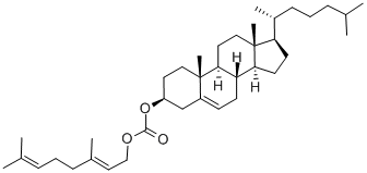 CAS 登录号：35750-35-7， 胆固醇香叶基碳酸酯