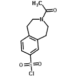 CAS 登录号：35760-18-0， 3-乙酰基-2,3,4,5-四氢-1H-3-苯并氮杂卓-7-磺酰氯