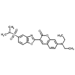 CAS#: 35773-44-5, 2-[7-(Diethylamino)-2-Oxo-Chromen-3-Yl]-N,N-Dimethyl-1,3-Benzoxazole-5-Sulfonamide