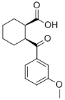 CAS#: 357980-63-3, cis-2-(3-Methoxybenzoyl)Cyclohexane-1-Carboxylic Acid