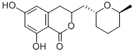 CAS#: 35818-31-6, 6,8-Dihydroxy-3-[(6-Methyloxan-2-Yl)Methyl]Isochroman-1-One