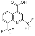 CAS 登录号：35853-50-0， 2,8-二(三氟甲基)-4-喹啉羧酸
