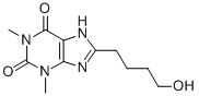 CAS 登录号：35873-44-0， 8-(4-羟基丁基)-1,3-二甲基-7H-嘌呤-2,6-二酮