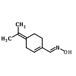 CAS 登录号：35931-89-6， (E)-N-羟基-1-(4-异亚丙基-1-环己烯-1-基)甲亚胺