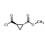 CAS#: 35974-58-4, Methyl (1R,2R)-2-(Chlorocarbonyl)Cyclopropanecarboxylate