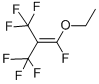 CAS 登录号：360-58-7， 1-乙氧基-1,3,3,3-四氟-2-(三氟甲基)丙-1-烯