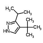 CAS#: 360070-81-1, 5-Isopropyl-4-(2-Methyl-2-Propanyl)-1H-Pyrazole