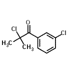 CAS#: 36087-13-5, 2-Chloro-1-(3-Chlorophenyl)-2-Methyl-1-Propanone