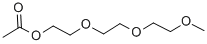 CAS 登录号：3610-27-3， 2[2(2-甲氧基乙氧基)乙氧基]乙醇乙酸酯