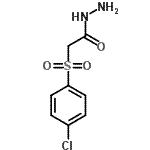 CAS 登录号：36107-11-6， 2-[(4-氯苯基)磺酰基]乙酰肼