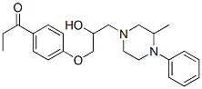 CAS 登录号：36115-92-1， 1-[4-[2-羟基-3-(3-甲基-4-苯基哌嗪-1-基)丙氧基]苯基]丙-1-酮