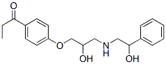CAS 登录号：36115-98-7， 1-[4-[2-羟基-3-[(2-羟基-2-苯基乙基)氨基]丙氧基]苯基]丙-1-酮