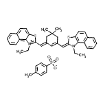 CAS#: 361483-43-4, 1-Ethyl-2-[(E)-{3-[(Z)-(1-Ethylnaphtho[1,2-d][1,3]Thiazol-2(1H)-Ylidene)Methyl]-5,5-Dimethyl-2-Cyclohexen-1-Ylidene}Methyl]Naphtho[1,2-d][1,3]Thiazol-1-Ium 4-Methylbenzenesulfonate