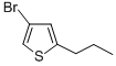 CAS 登录号：36155-79-0， 4-溴-2-丙基噻吩