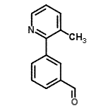 CAS#: 362052-27-5, 3-(3-Methyl-2-Pyridinyl)Benzaldehyde