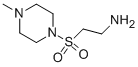 CAS#: 36241-57-3, 2-[(4-Methylpiperazin-1-Yl)Sulfonyl]Ethanamine