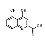 CAS 登录号：36303-31-8， 4-羟基-5-甲基-2-喹啉羧酸