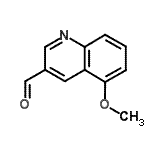 CAS#: 363135-59-5, 5-Methoxy-3-Quinolinecarbaldehyde