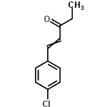 CAS 登录号：36383-96-7， 1-(4-氯苯基)-1-戊烯-3-酮