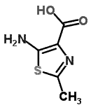 CAS#: 36405-01-3, 5-Amino-2-Methyl-1,3-Thiazole-4-Carboxylic Acid