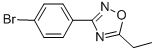 CAS 登录号：364743-34-0， 3-(4-溴苯基)-5-乙基-1,2,4-恶二唑
