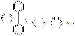 CAS#: 36524-71-7, 6-[4-[3,3,3-Tri(Phenyl)Propyl]Piperazin-1-Yl]Pyridazin-3-Amine