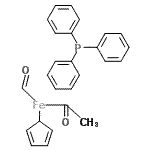 CAS#: 36548-61-5, Acetyl(2,4-Cyclopentadien-1-Yl)Formyliron - Triphenylphosphine (1:1)