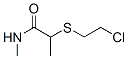 CAS#: 36585-14-5, 2-(2-Chloroethylsulfanyl)-N-Methylpropanamide