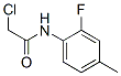 CAS 登录号：366-45-0， 2-氯-N-(2-氟-4-甲基苯基)-乙酰胺