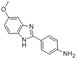 CAS 登录号：366012-74-0， 4-(5-甲氧基-1H-苯并咪唑-2-基)-苯胺