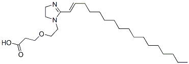 CAS#: 36619-33-7, 3-[2-[2-[(E)-Heptadec-1-Enyl]-4,5-Dihydroimidazol-1-Yl]Ethoxy]Propanoic Acid