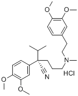 CAS 登录号:36622-28-3, S(-)-维拉帕米