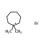 CAS 登录号：36627-01-7， 1,1-二甲基氮杂环庚烷鎓溴化物