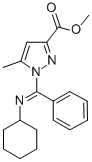 CAS#: 36638-95-6, Methyl 1-(N-Cyclohexyl-C-Phenylcarbonimidoyl)-5-Methylpyrazole-3-Carboxylate