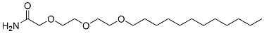 CAS 登录号：36749-80-1， 2-(2-(2-(十二烷氧基)-乙氧基)-乙氧基)-乙酰胺