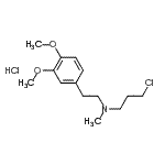 CAS#: 36770-75-9, 3-Chloro-N-[2-(3,4-Dimethoxyphenyl)Ethyl]-N-Methyl-1-Propanamine Hydrochloride (1:1)