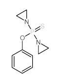 CAS 登录号：3678-01-1， 二(氮丙啶-1-基)-(苯氧基)-硫代膦烷